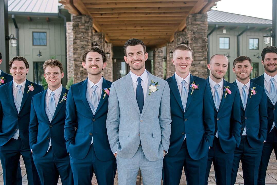 oakfuskee-conservation-center-wedding-groom-with-groomsmen-lagrange